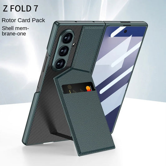 Leather Stand Holder Case  for Z Fold Series