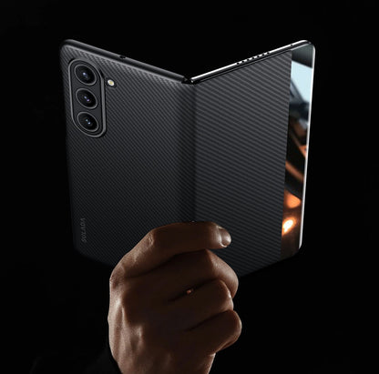 MagCarbon Wallet  Z Fold 7, 6,5,4 - Carbon Fiber with MagSafe  Case