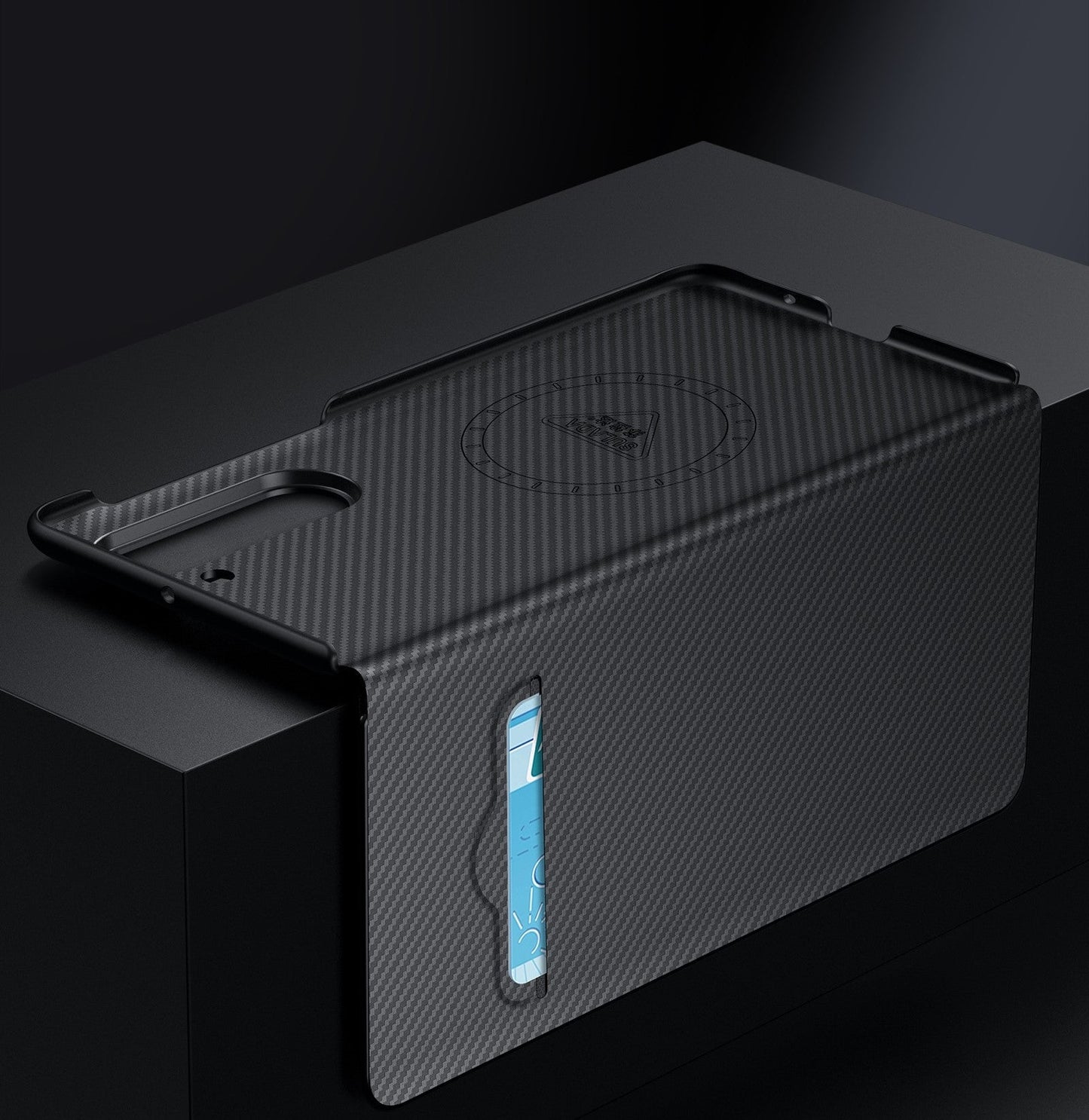 MagCarbon Wallet  Z Fold 7, 6,5,4 - Carbon Fiber with MagSafe  Case