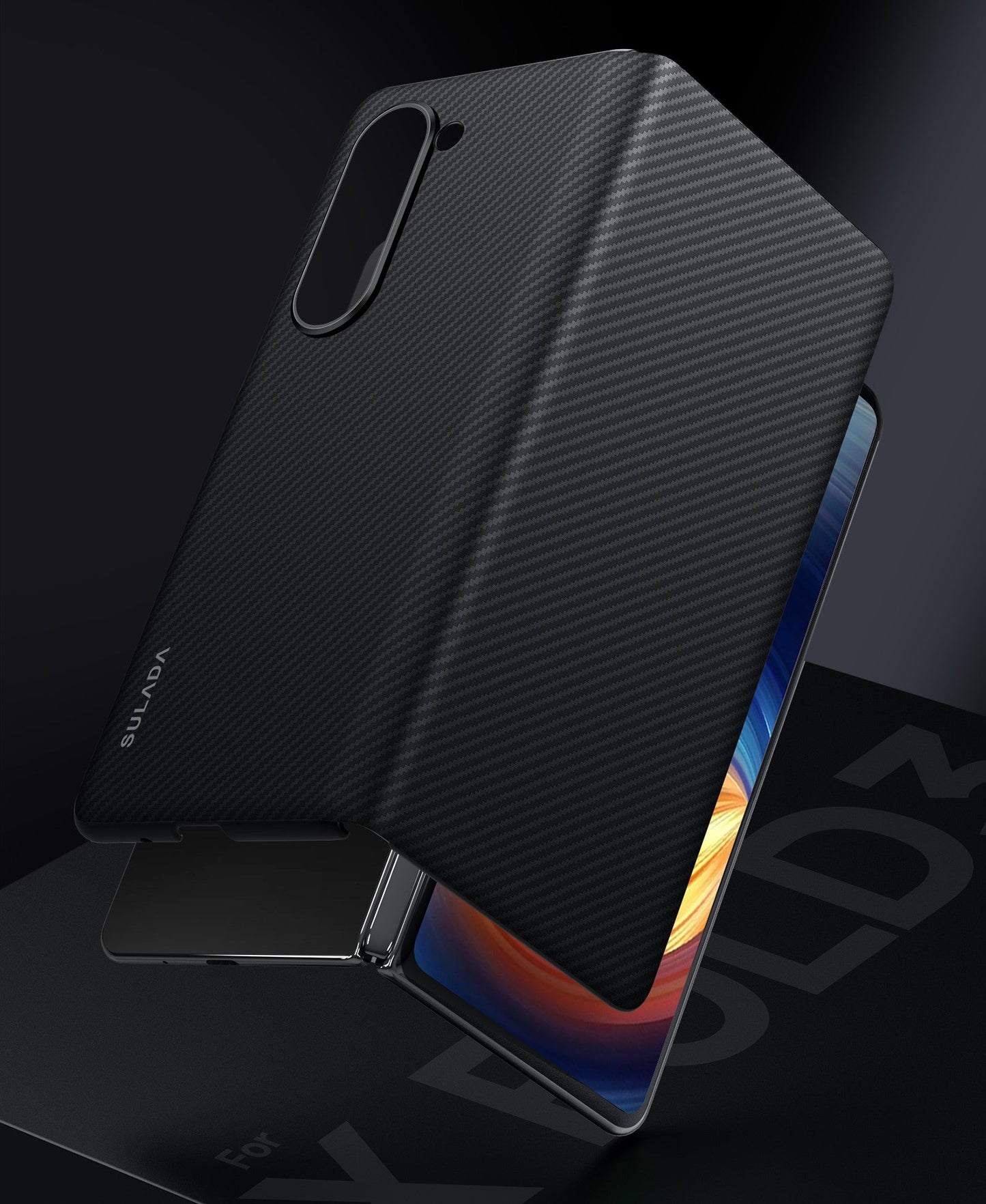 MagCarbon Wallet  Z Fold 7, 6,5,4 - Carbon Fiber with MagSafe  Case