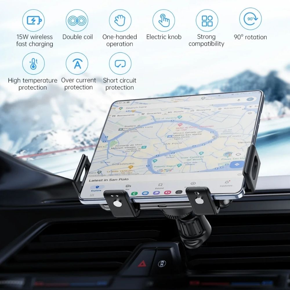 MagCar Auto-Grip Car Fast Charge & Holder