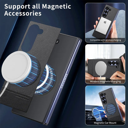 MagSplice Fold 7,6,5,4 Ultra-Slim Leather Magnetic Case