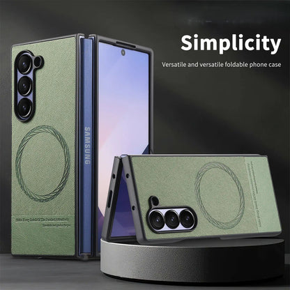 MagSplice Fold 7,6,5,4 Ultra-Slim Leather Magnetic Case