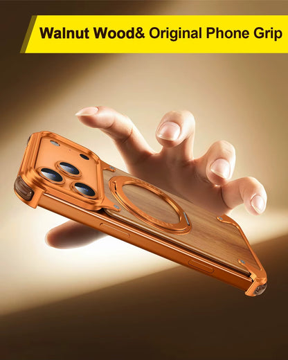 Solid Wooden Phone Case for iPhone 17 Pro