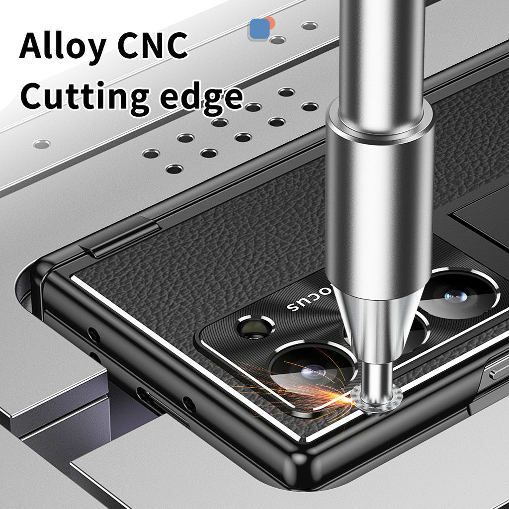 Prestige Z Fold 7, 6, 5, 4 Leather S Pen Bracket Case