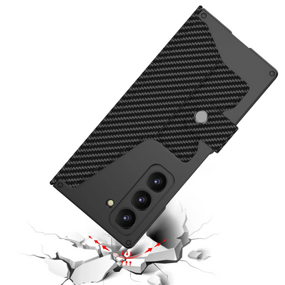 Armor Z Fold 7, 6, 5, 4 Wallet, Pen slot, Leather Case