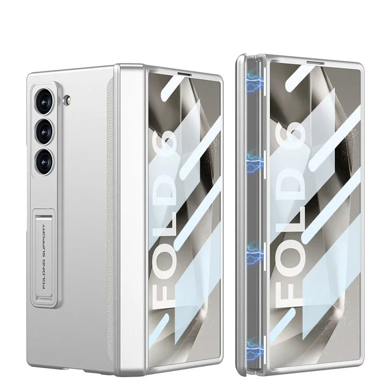 MagShell Z Fold 7/6 Case 360° Full Protection ,Magnetic Hinge, Anti-Peep