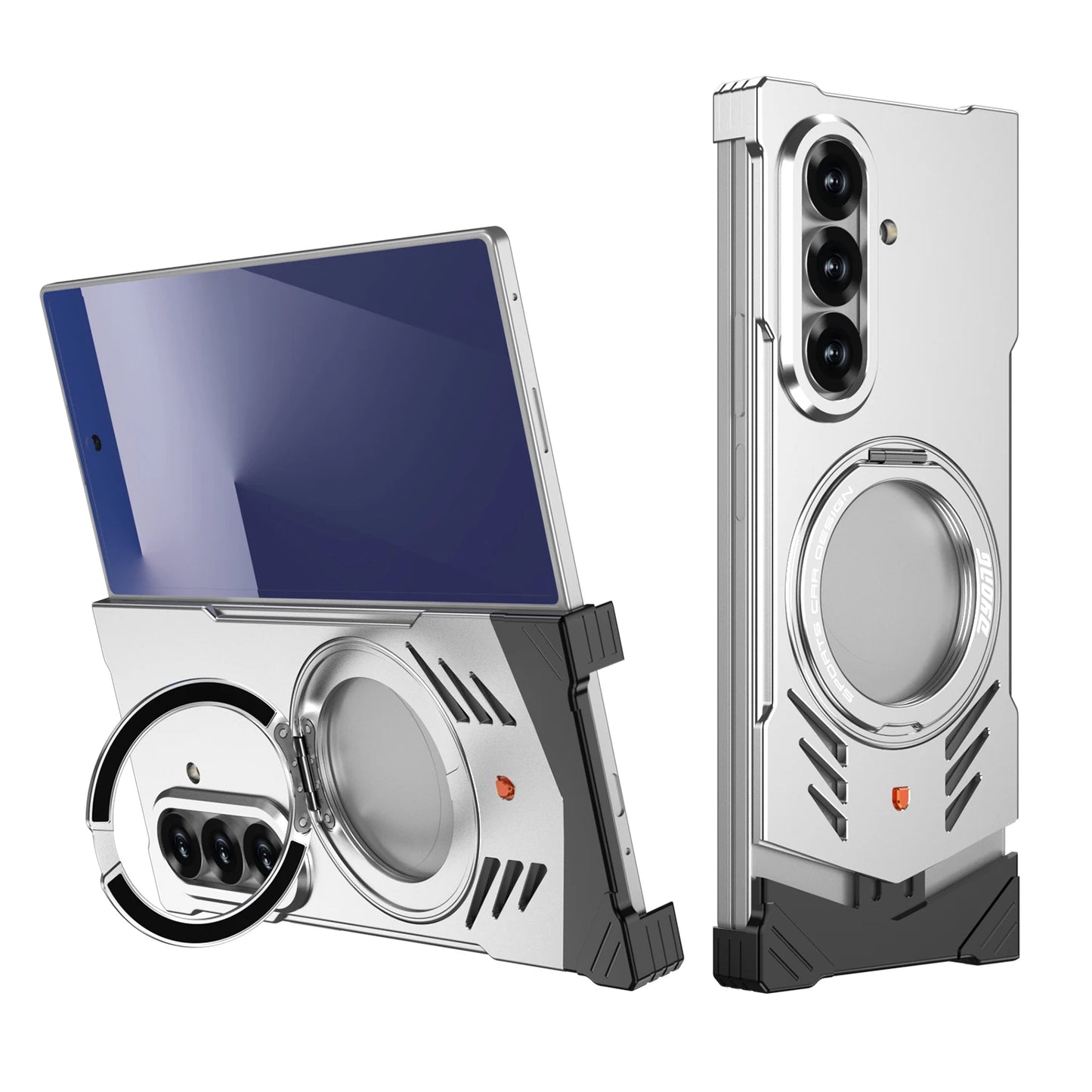 Bracket Style Metal Aluminum Case For Z Fold Series