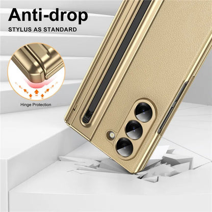 SlimPen Leather – Ultra-Slim Z Fold 7 S Pen Slot & Screen Protection Case