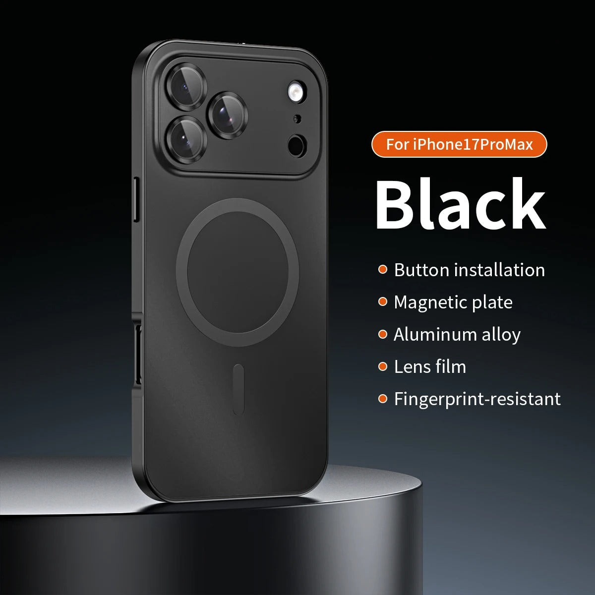 Luxury Suitable Metal Frame Case for iPhone 17 Series