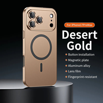 Luxury Suitable Metal Frame Case for iPhone 17 Series